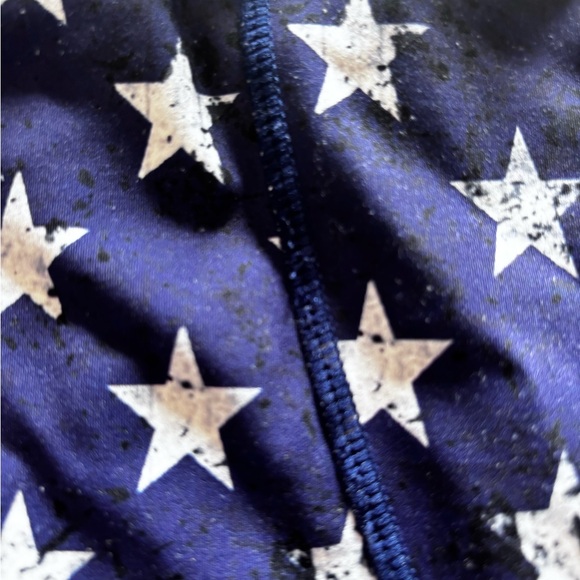 Born Primitive Black Leggings with American Flag Design - Picture 4 of 6